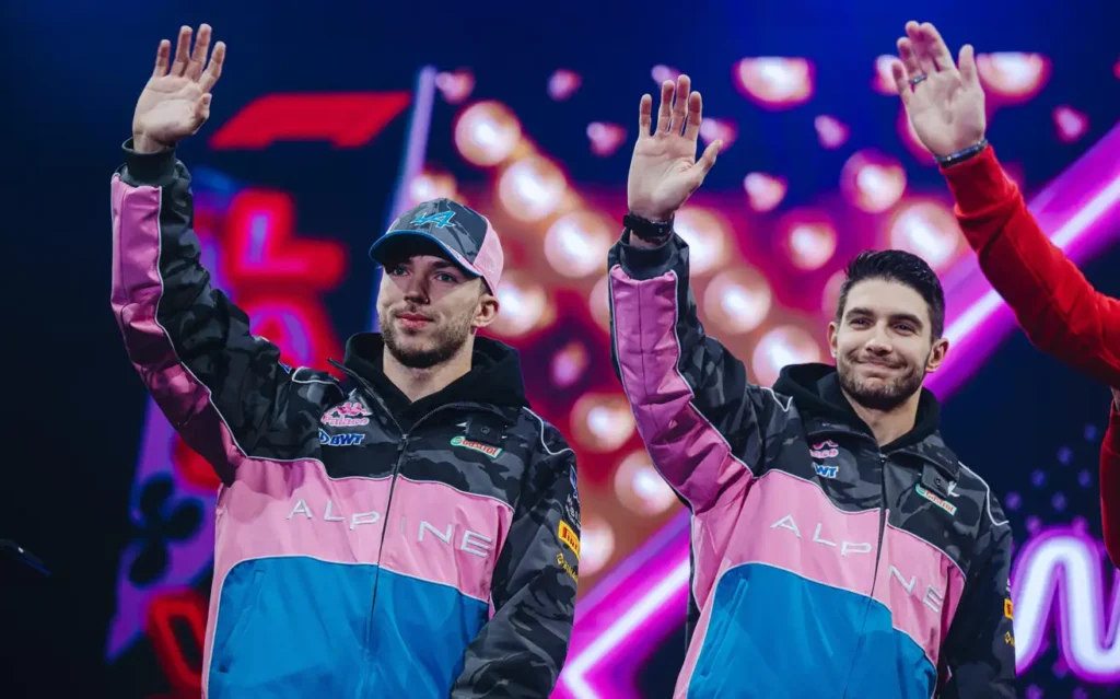 Gasly and Ocon