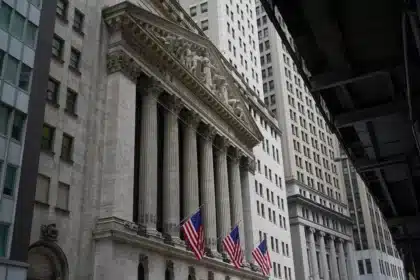 The New York Stock Exchange is seen in New York