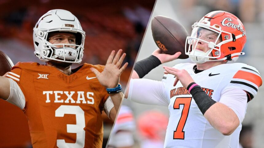 Texas vs. Oklahoma State live stream