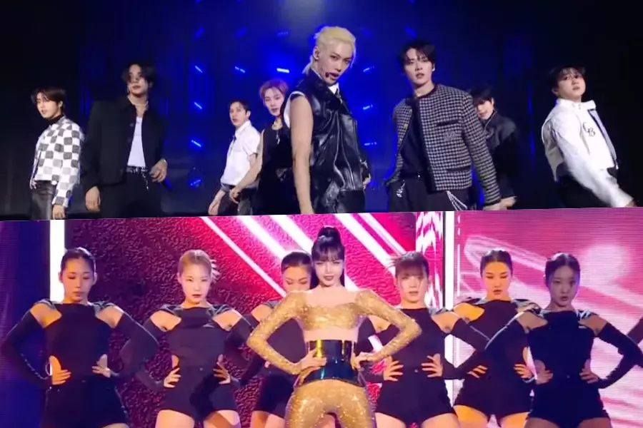Stray Kids and Lisa from BLACKPINK Perform Together at the 2024 Gala