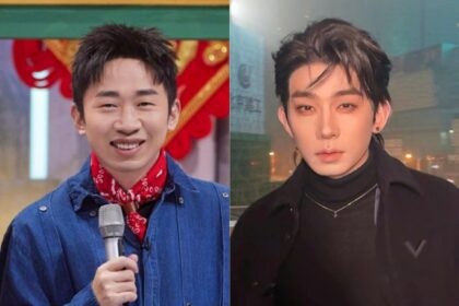 Yang Di Before and After His Makeup Transformation in the hands of Rabbit