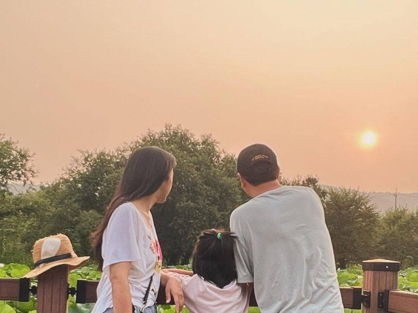 Tang Wei and Her Husband Kim Tae-yong