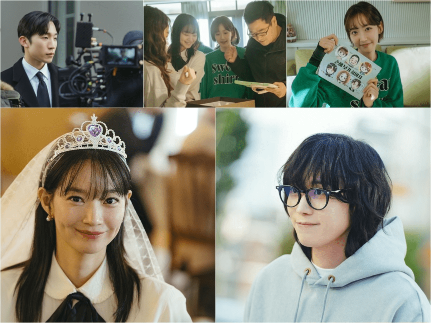 "No Gain No Love" on tvN has released a behind-the-scenes look at the cast!