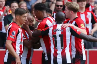 Brentford made up for the absence of Ivan Toney, who could leave before the transfer window closes