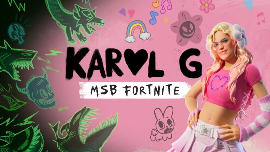 Karol G to Perform Live in Fortnite: Dates, Details, and Exclusive Rewards