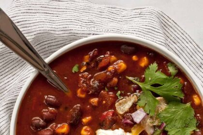 Hearty Black Bean Chili